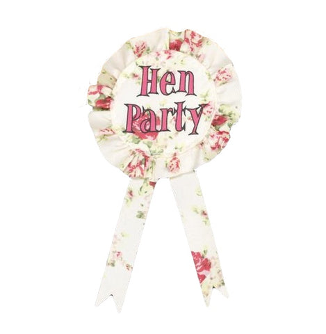 Hen Party Anstecker - Rosette